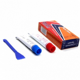 Güçlü Çelik ve Plastik Yapıştırıcı İkiz Tüp