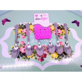 Özlife Riva 6 Lı Paslanmaz Çelik Çay Kaşığı