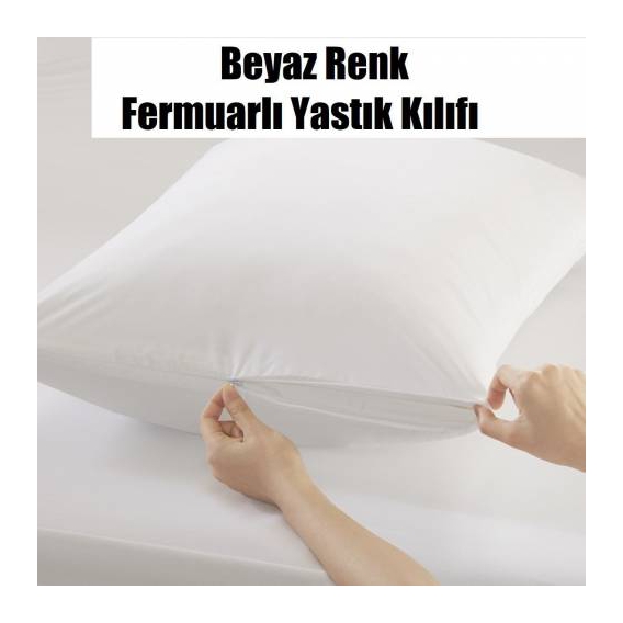 4 Adet Fermuarlı Yastık Kılıfı