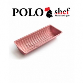 Polo Shef Granit Kaplama Dilimli Baton Kek Kalıbı 33 cm