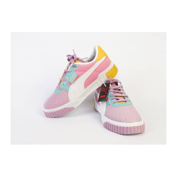 Renkli Kontrast Pudra Bayan Spor Ayakkabı