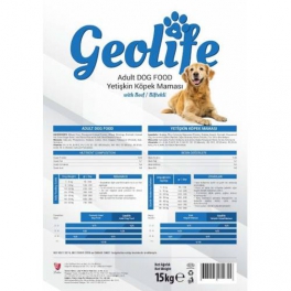 Geolife Biftekli Yetişkin Köpek Maması