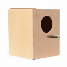 Muhabbet Kuşu Yuvalık Orta Boy 14,5x14x18,5 Cm