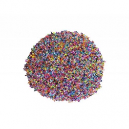 Girist Karışık Renkli Fanus Vazo, Akvaryum, Teraryum Kumu 0,2mm 1 Kg
