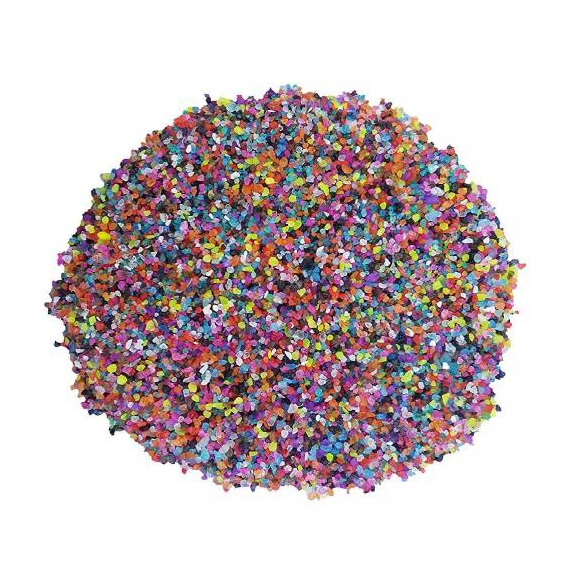 Girist Karışık Renkli Fanus Vazo, Akvaryum, Teraryum Kumu 0,2mm 1 Kg