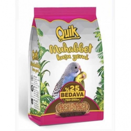 Quik Muhabbet Kuşu Yemi 500 gr