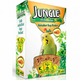 Jungle Muhabbet Kuşu Ballı Kraker 10'lu