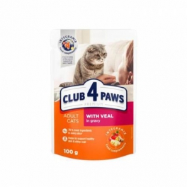 Club4Paws Karışık Çeşit Premium Pouch Kedi Maması 100 Gr