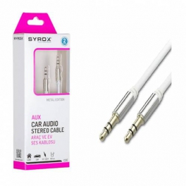 Syrox C20 Aux Araç ve Ev Ses Kablosu